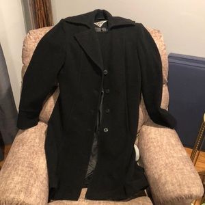 A black coat